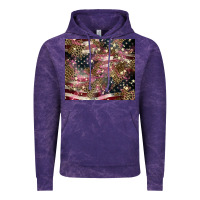 Cloud Purple American flag leopard pinktumbler Vintage Hoodie - HowdyJamesFarm