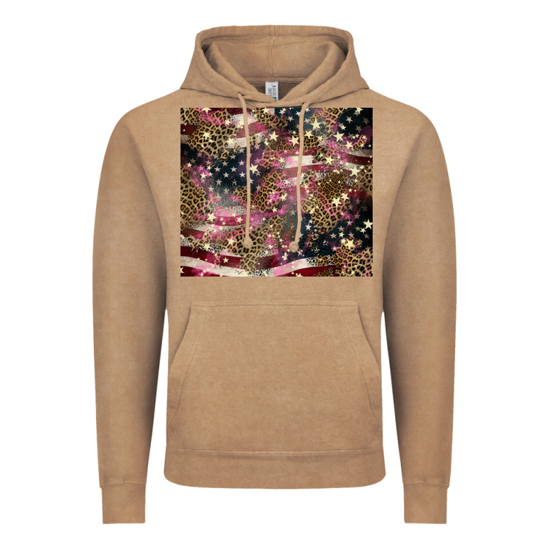 American Flag Leopard Pinktumbler Vintage Hoodie by HowdyJamesFarm | Teevron