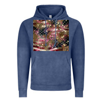 Vintage Denim American flag leopard pinktumbler Vintage Hoodie - HowdyJamesFarm