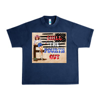 Navy Chıll the fourth out Urban Heavy Tee - TumblerDesignByShophia