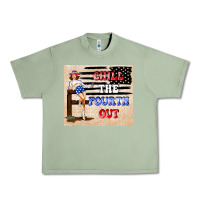 Oil Green Chıll the fourth out Urban Heavy Tee - TumblerDesignByShophia