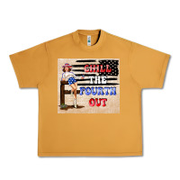 Peanut Butter Chıll the fourth out Urban Heavy Tee - TumblerDesignByShophia