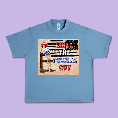 Chıll The Fourth Out Urban Heavy Tee Designed By Tumblerdesignbyshophia