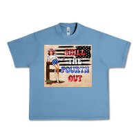 Pebble Blue Chıll the fourth out Urban Heavy Tee - TumblerDesignByShophia
