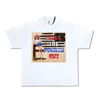 White Chıll the fourth out Urban Heavy Tee - TumblerDesignByShophia