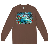 Chestnut its the wonderful time of the year truck Long Sleeve Tee - CowGirlArtShop