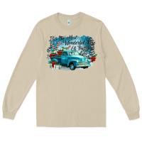 Mushroom its the wonderful time of the year truck Long Sleeve Tee - CowGirlArtShop