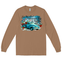 Toasted Coconut its the wonderful time of the year truck Long Sleeve Tee - CowGirlArtShop