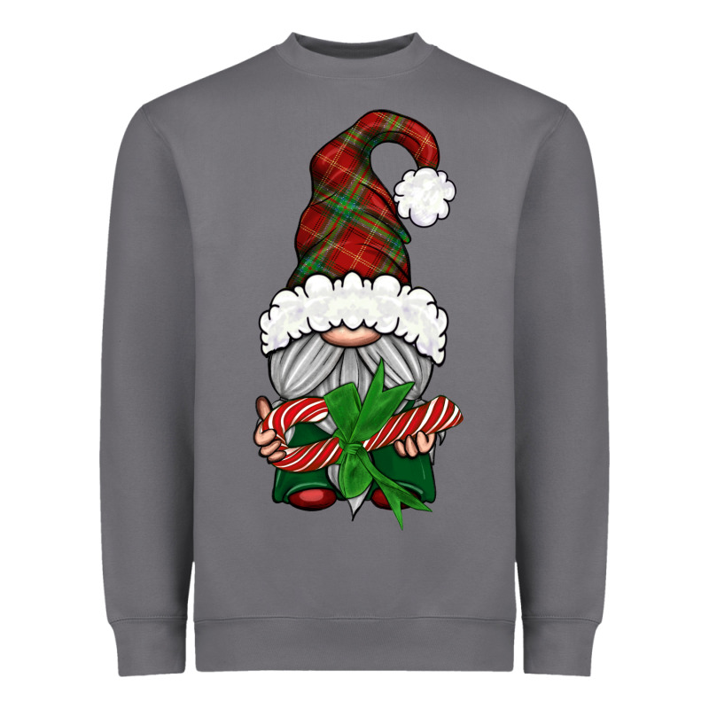 Christmas Gnome With Candy Heavyweight Sweatshirt by BundleAndBundleShop | Teevron