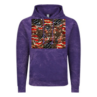 Cloud Purple American flag leopard tumbler Vintage Hoodie - HowdyJamesFarm