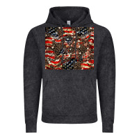 Vintage Black American flag leopard tumbler Vintage Hoodie - HowdyJamesFarm