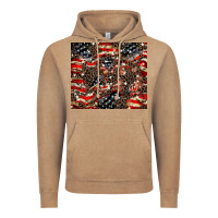 Vintage Coffee American flag leopard tumbler Vintage Hoodie - HowdyJamesFarm