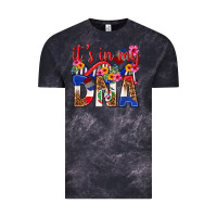 Cloud Black its in my dna dominican republic Vintage Tee - texasbilliewilder