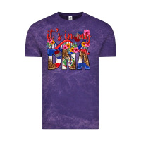 Cloud Purple its in my dna dominican republic Vintage Tee - texasbilliewilder