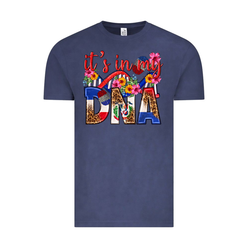 Its In My Dna Dominican Republic Vintage Tee by texasbilliewilder | Teevron