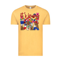 Vintage Mustard its in my dna dominican republic Vintage Tee - texasbilliewilder
