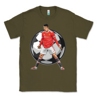 Army Green cr7 soccer fan Classic Tee - lanVoArt