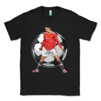 Black cr7 soccer fan Classic Tee - lanVoArt