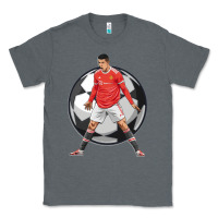 Charcoal Heather cr7 soccer fan Classic Tee - lanVoArt
