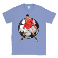 Colony Blue cr7 soccer fan Classic Tee - lanVoArt