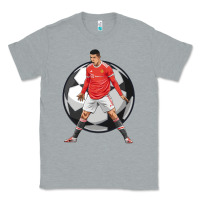 Heather Grey cr7 soccer fan Classic Tee - lanVoArt