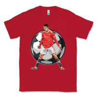 Red cr7 soccer fan Classic Tee - lanVoArt