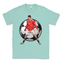 Seafoam cr7 soccer fan Classic Tee - lanVoArt