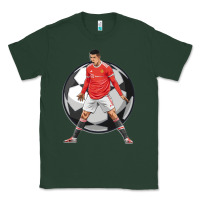 Sports Green cr7 soccer fan Classic Tee - lanVoArt