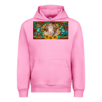 Fuchsia Pink merino ram license plate Urban Hoodie - BarkalooDesign
