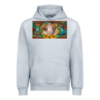 Heather Grey merino ram license plate Urban Hoodie - BarkalooDesign