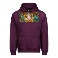 Mauve Wine merino ram license plate Urban Hoodie - BarkalooDesign