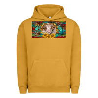 Pigment Peanut Butter merino ram license plate Urban Hoodie - BarkalooDesign
