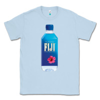 Dusty Blue aesthetic fiji water Classic Tee - lanVoArt