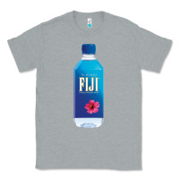 Heather Grey aesthetic fiji water Classic Tee - lanVoArt