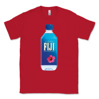 Red aesthetic fiji water Classic Tee - lanVoArt