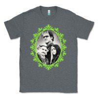 Charcoal Heather the munsters halloween 2022 Classic Tee - lanVoArt