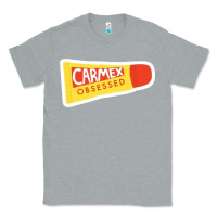 Heather Grey carmex obsessed sticker Classic Tee - lanVoArt