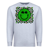 Heather Grey st patrick s day artiststas Premium Sweatshirt - Artiststas