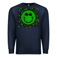 Navy st patrick s day artiststas Premium Sweatshirt - Artiststas