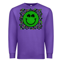 Purple st patrick s day artiststas Premium Sweatshirt - Artiststas