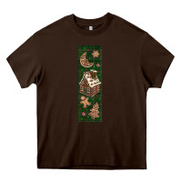 Chocolate Brown christmas pen wraps Heavy Core Tee - BundleAndBundleShop