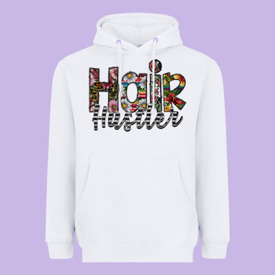 Hair Hustler Heavyweight Hoodie Designed By Sublimationcraftshop