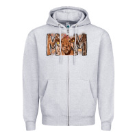 Rodeo Mom Cow Zipper Hoodie | Teevron