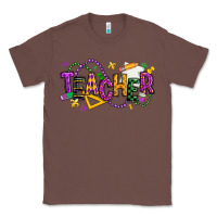 Chestnut mardi gras teacher Classic Tee - texasbilliewilder