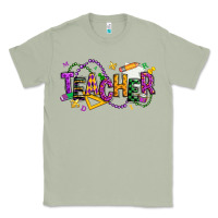 Matcha mardi gras teacher Classic Tee - texasbilliewilder