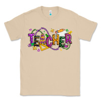 Mushroom mardi gras teacher Classic Tee - texasbilliewilder