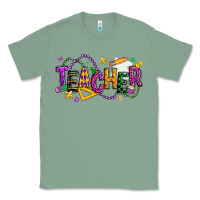 Sage mardi gras teacher Classic Tee - texasbilliewilder