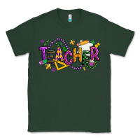 Sports Green mardi gras teacher Classic Tee - texasbilliewilder