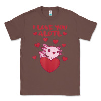 Chestnut i love you alotl aolotl valentine's day heart aolotl lover Classic Tee - lanVoArt