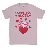 Lilac i love you alotl aolotl valentine's day heart aolotl lover Classic Tee - lanVoArt